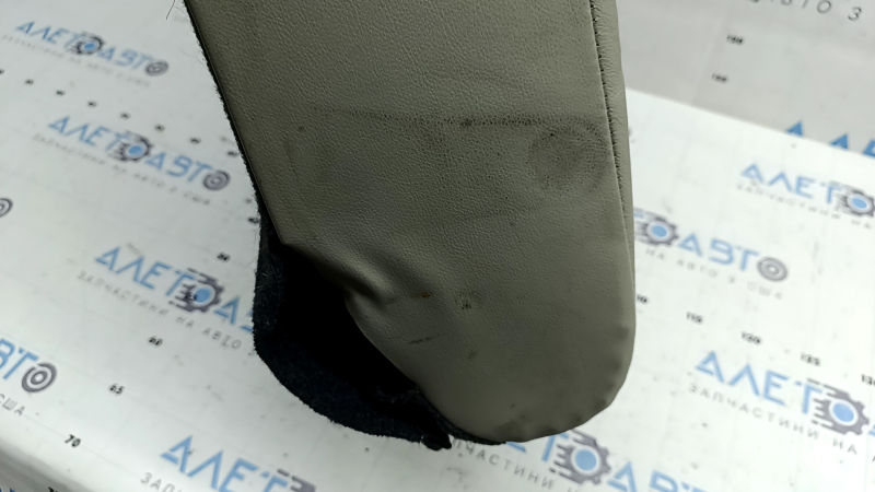 Left rear seat backrest Toyota Camry v40 07-09, beige leather, wrinkled, dry cleanable