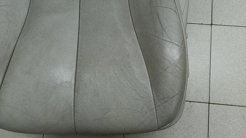 Driver's seat Toyota Camry v40 07-09 with airbag, beige leather, electric, heated, dry cleanable, cracked leather