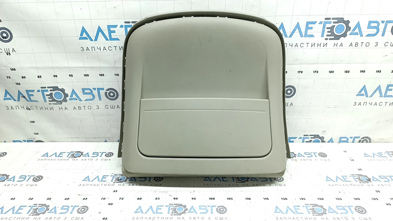Toyota Camry v40 07-11 passenger seat backrest trim, beige, scratched, dry cleanable