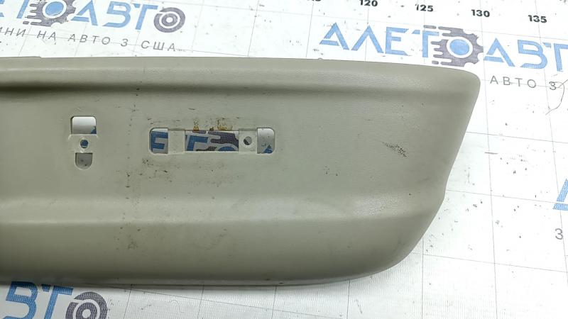 Side right passenger seat trim for Toyota Camry v40 07-11, beige, electrically powered, dry-cleanable