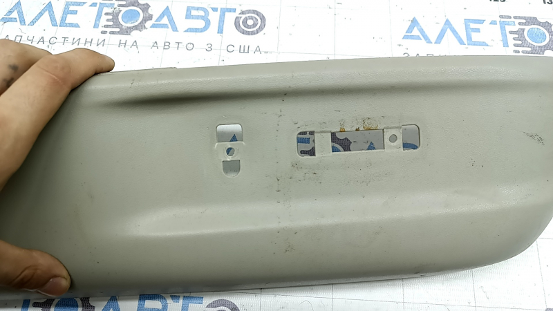 Side right passenger seat trim for Toyota Camry v40 07-11, beige, electrically powered, dry-cleanable