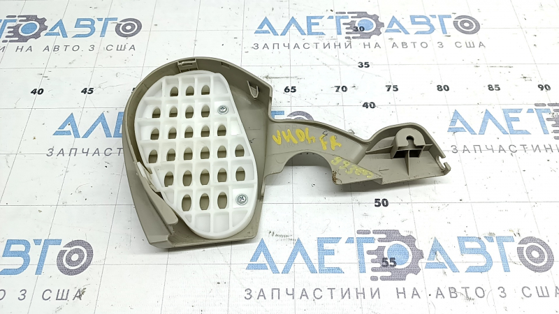 Side inner passenger seat cover, left, Toyota Camry v40 07-11, beige, dry-cleanable