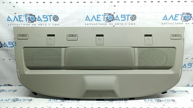 Rear shelf Toyota Camry v40 07-11 hybrid, beige, with brake light, scratches, dry cleanable