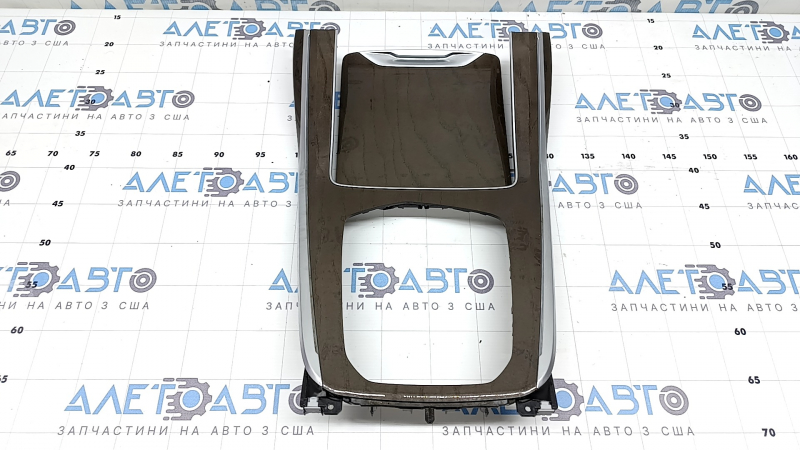 BMW X7 G07 19-22 center console trim, ash wood, glossy, with backlight, scratches
