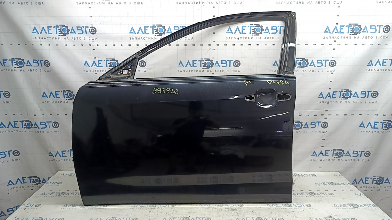 Bare front left door Toyota Camry v40 07-11 black 202