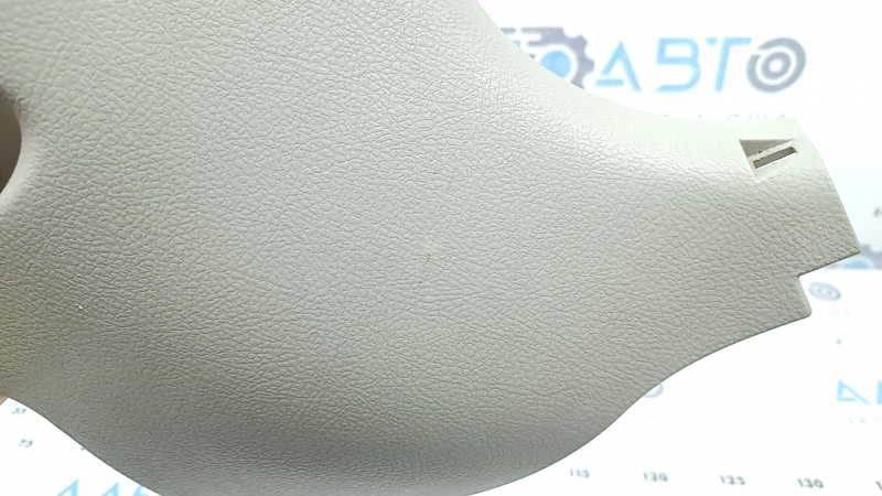 Lower right front pillar trim Toyota Camry v40 07-11 beige, scratches, whitened plastic