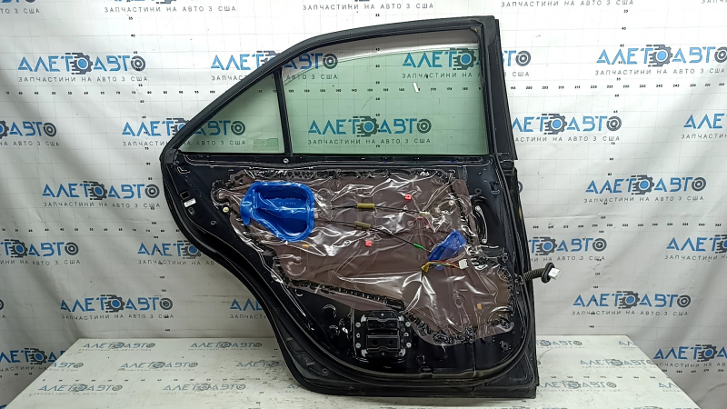 Rear left door assembly Toyota Camry v40 07-11 black 202, butt, in glue