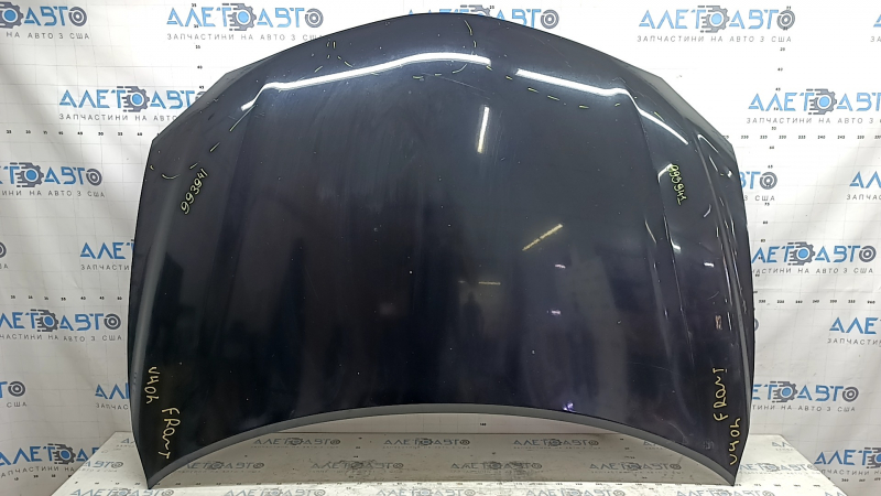 Naked hood Toyota Camry v40 07-11 steel, black 202, chips, scratches