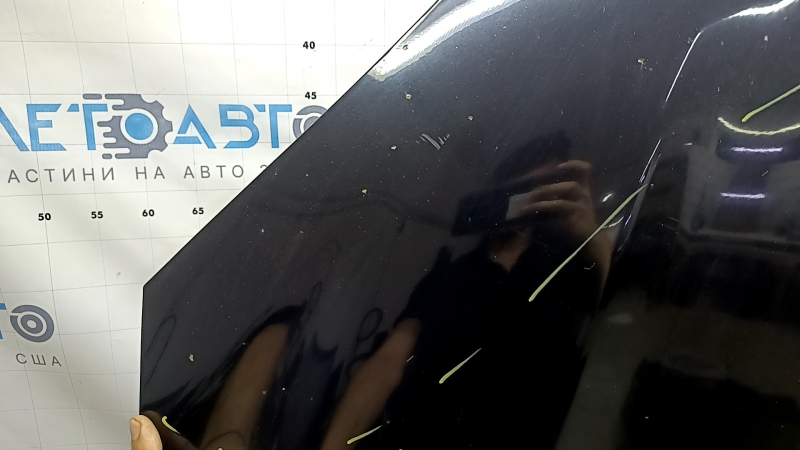 Naked hood Toyota Camry v40 07-11 steel, black 202, chips, scratches