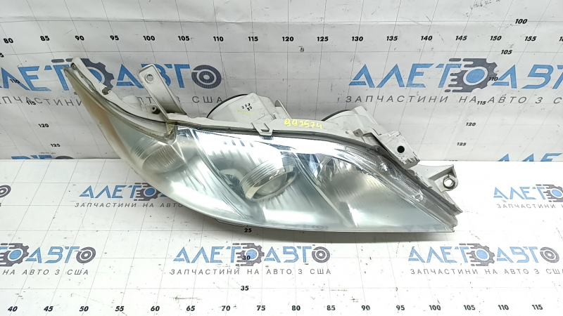 Front right headlight Toyota Camry v40 07-09 hybrid, halogen, polished