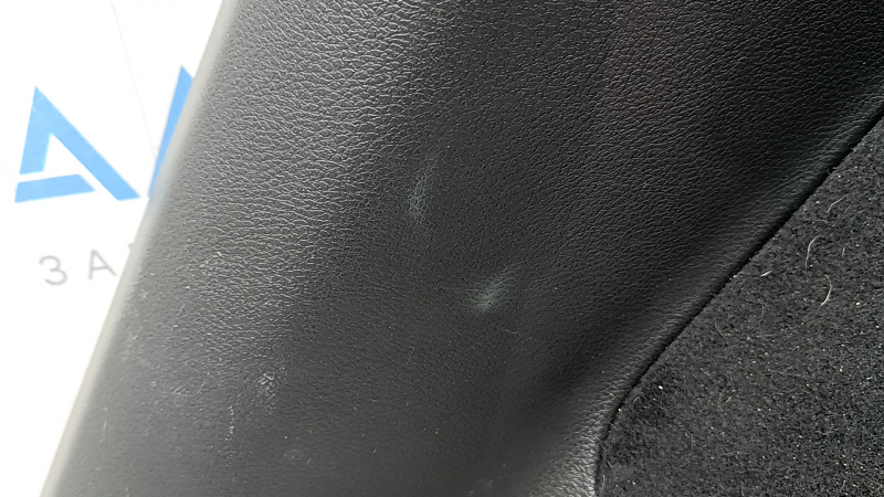 Right arch trim Jeep Cherokee KL 19-23 black, felt, under the electrical cover, scratches, whitened plastic, needs cleaning