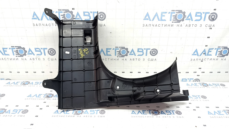 Left trunk seat partition Toyota Camry v40 07-11 hybrid, black, scratches