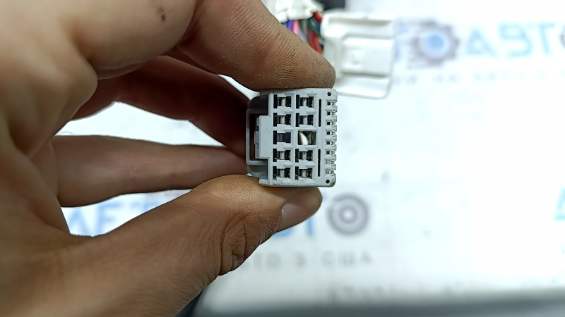 Wiring for the front left door of a Toyota Camry v40 07-11 for keyless entry