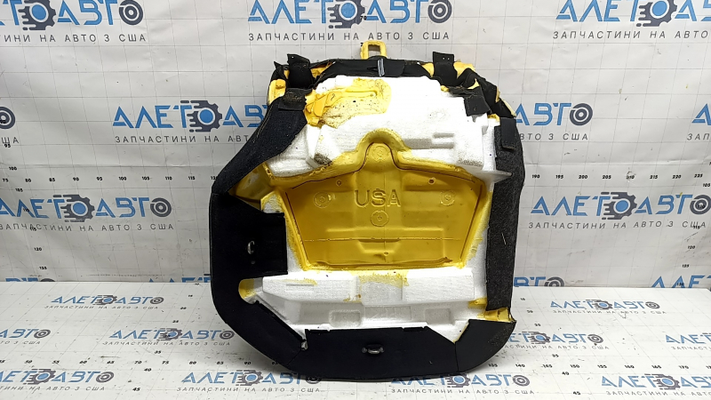 Rear seat cushion 2nd row left Toyota Prius 50 Prime 17-22 black fabric
