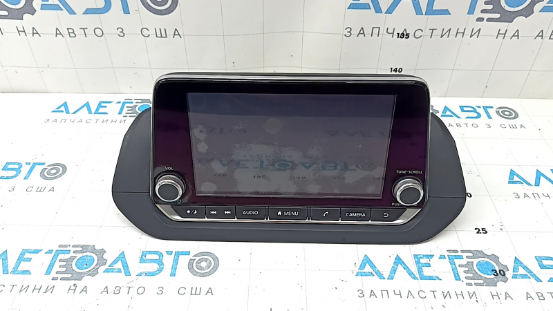 Monitor, display, navigation Nissan Rogue 21-21 without navigation, scratches, worn coating