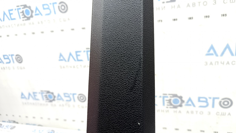 Upper trim of the trunk door of Toyota Prius 50 Prime 17-22 black, scratches