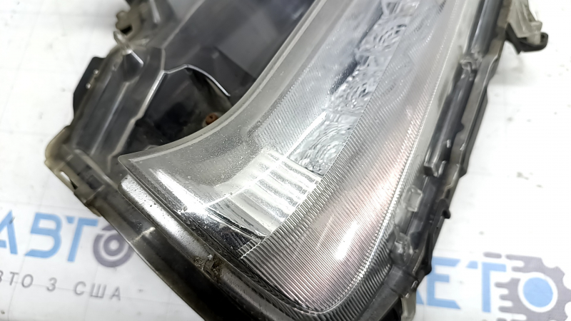 Left turn signal Toyota Prius 50 Prime 17-22 without fog lights, for polishing