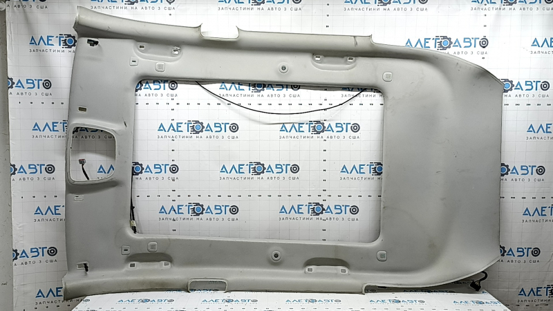 Jeep Cherokee KL 19-23 gray headlining, for panoramic windows, for dry cleaning, burn marks
