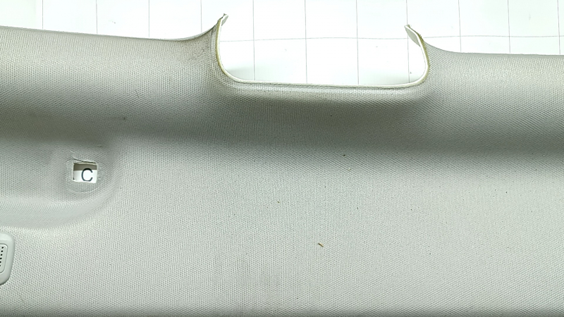 Jeep Cherokee KL 19-23 gray headlining, for panoramic windows, for dry cleaning, burn marks
