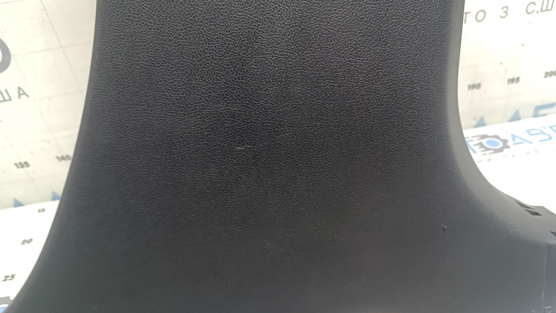 Lower right center pillar trim for Toyota Prius 50 Prime 17-20, black, scratches