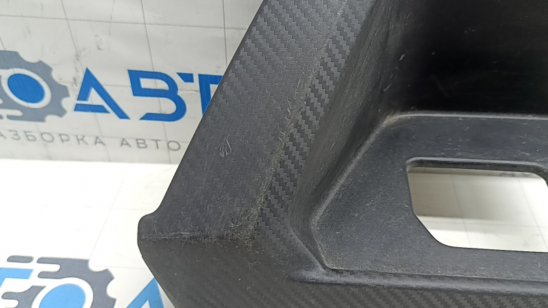 The rear bumper cover under the towbar of the Chevrolet Equinox EV 24-26 is worn