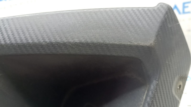 The rear bumper cover under the towbar of the Chevrolet Equinox EV 24-26 is worn