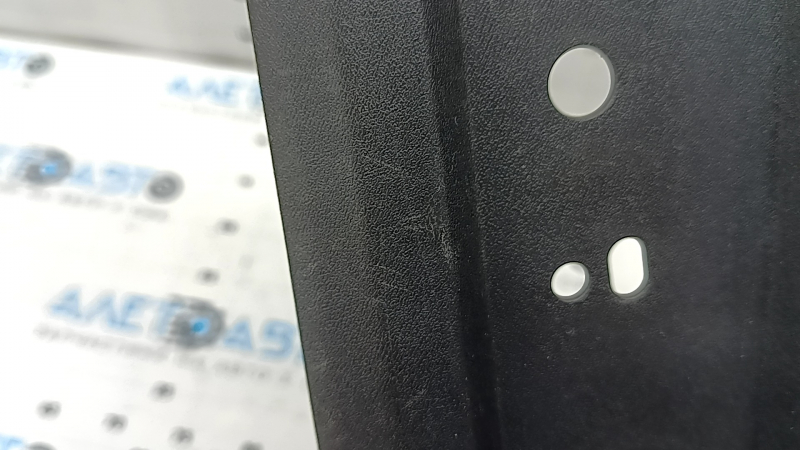 Driver's side seat cover, left, Nissan Rogue 21-26, black, electric, broken fasteners, scratches