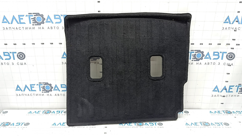 Trunk mat left Nissan Rogue 21-23 under 2 row, on seat, cloth, black
