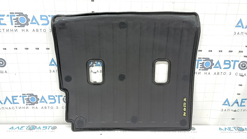 Trunk mat left Nissan Rogue 21-23 under 2 row, on seat, cloth, black
