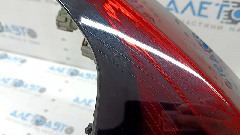 Outer fender light right Nissan Rogue 21-26 halogen + LED, scratches