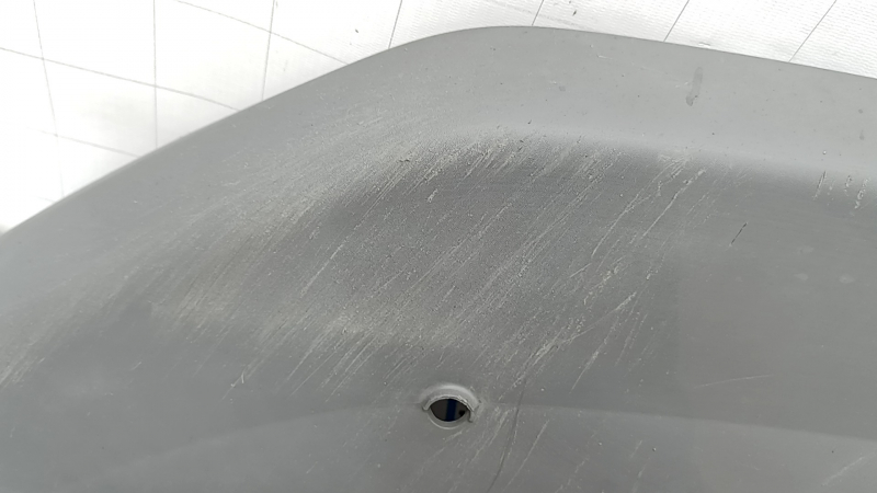 Nissan Rogue 21-23 front bumper lip, gray, scratches