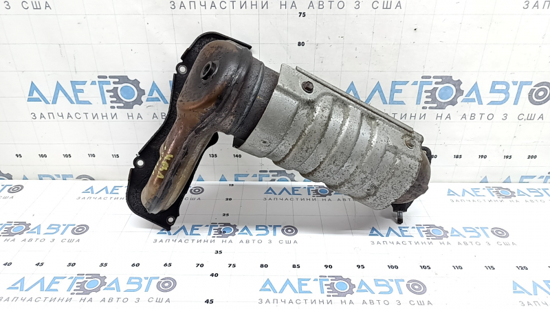 Exhaust manifold with catalytic converter Toyota Camry v40 07-11 hybrid with protection, rusty