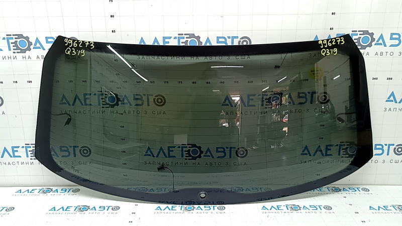 Rear window of the trunk door of the Audi Q3 83A 19-25 tinted