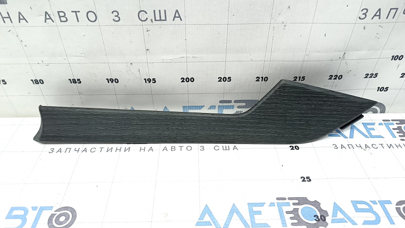 Front right door trim molding for Audi A4 B9 17-25, gray wood grain natural