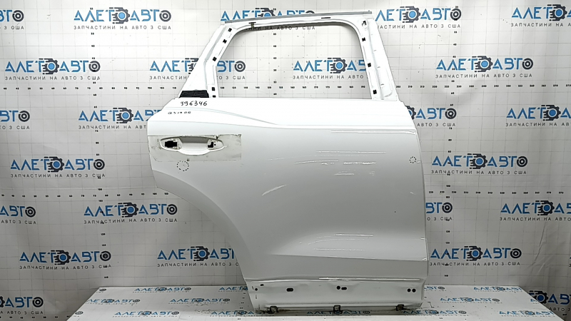 Bare rear right door Audi Q3 83A 19-25 white LY9C, with limiter, bumpers