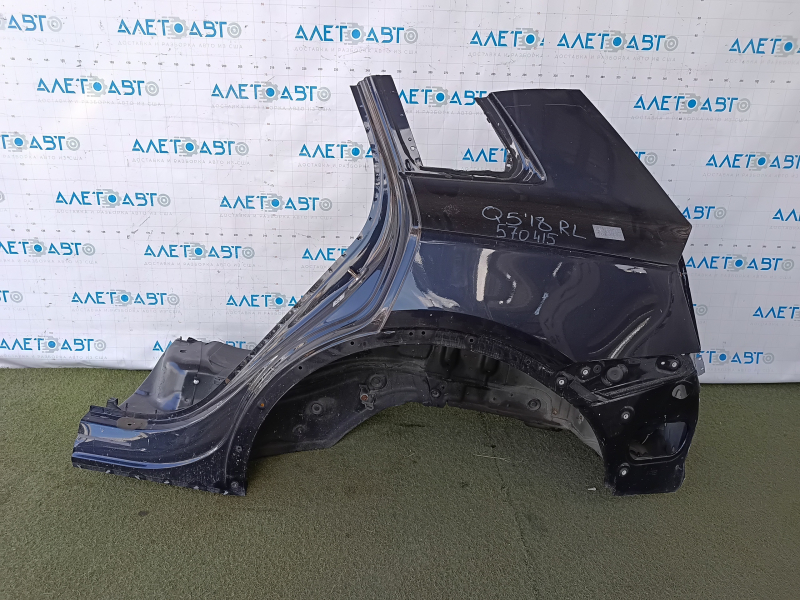 Quarter wing rear left Audi Q5 80A 18-20 sawed off, blue, pokes
