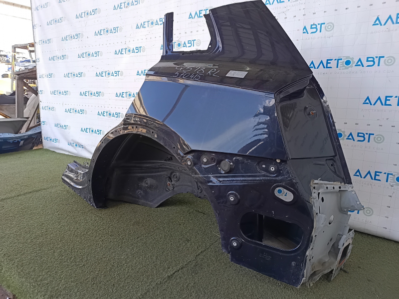 Quarter wing rear left Audi Q5 80A 18-20 sawed off, blue, pokes