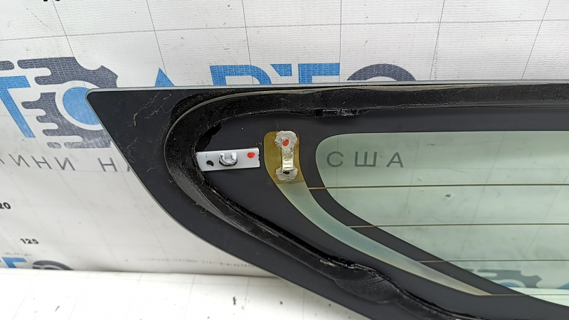 Rear lower glass of the trunk door Hyundai Ioniq 17-22 heated