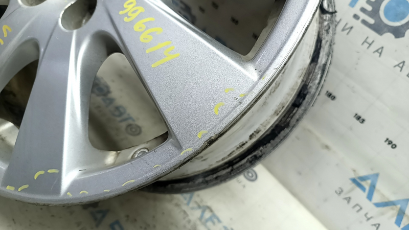 Wheel disk R16 x 6.5J 5x114.3 Toyota Camry v40 07-11 curb