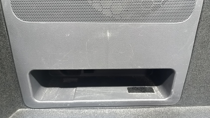 Left arch trim Hyundai Ioniq 17-19 HEV black for subwoofer, scratches