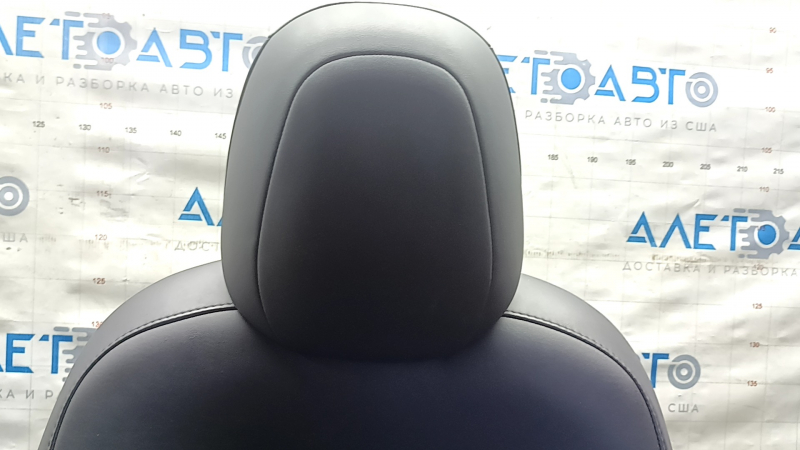 Tesla Model Y 20-25 driver's seat with airbag, electric, black leather, heated, scratches