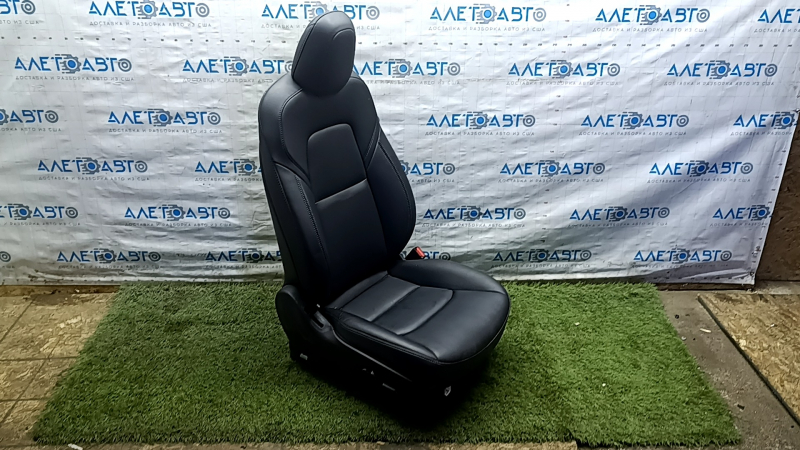 Passenger seat Tesla Model Y 20-25 with airbag, electric, black leather, heated, scratches