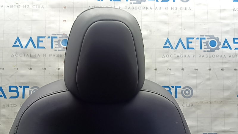 Passenger seat Tesla Model Y 20-25 with airbag, electric, black leather, heated, scratches
