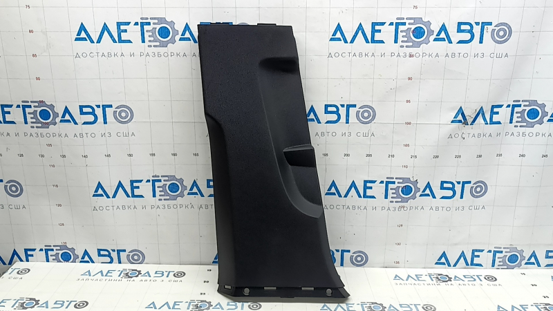 Lower left center pillar trim Audi Q3 83A 19-25 black, worn