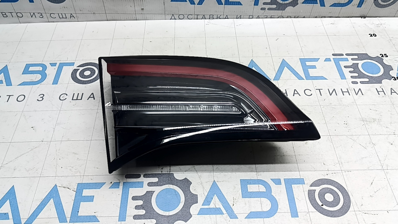 Inner taillight, left, Tesla Model Y 20-25, type 1, scratches