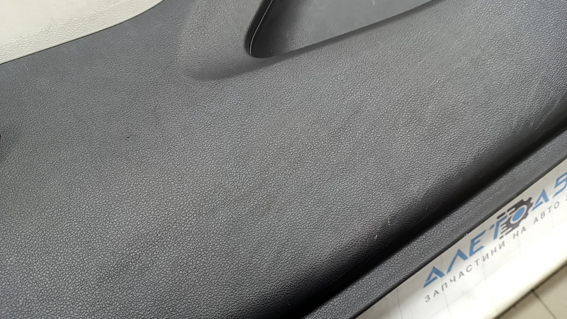 Door trim, front left card, Hyundai Ioniq 17-19, black beige, with armrest, beige leather, for memory and tweeter, for Infinity acoustics, worn, for dry cleaning
