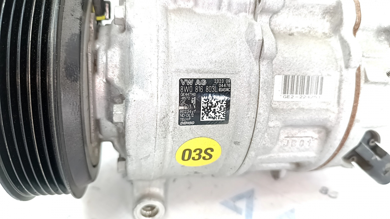 Air conditioning compressor Audi A4 B9 21-25 MHEV R1234YF