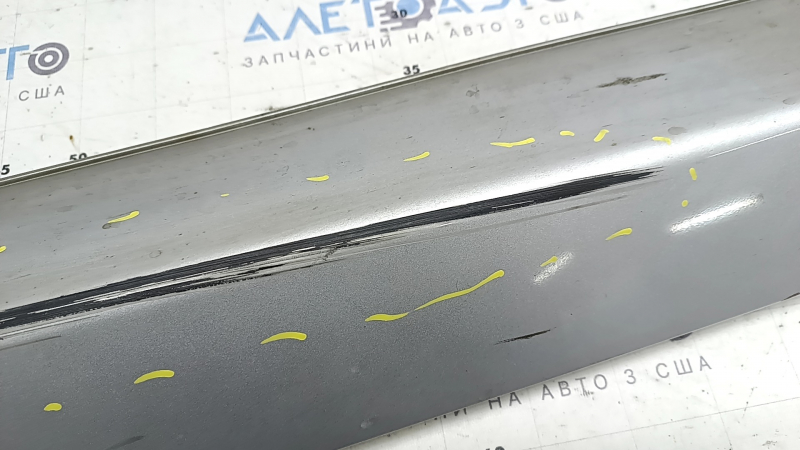 Left threshold Hyundai Ioniq 17-22 silver, scratches