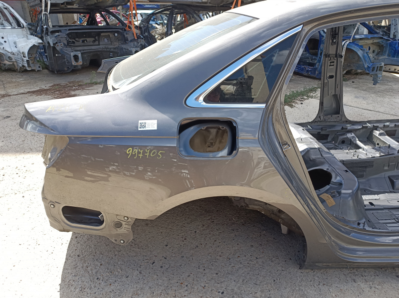 Quarter wing rear right Audi A4 B9 20-25 on the body, graphite, bumpers