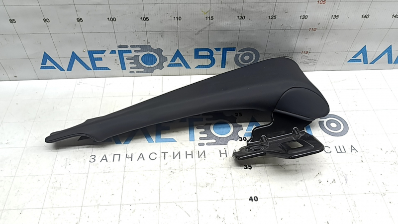 Side bolster of the 3rd row seat, right Tesla Model Y 20-25, leather, black